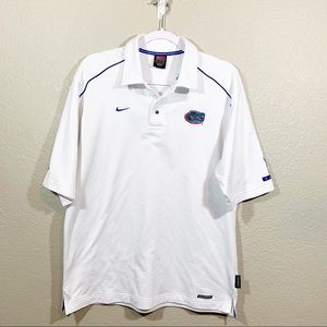 Nike Florida Gators Team Polo White Logo N…